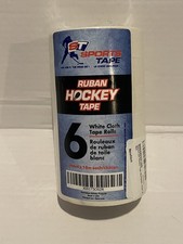 Sports Tape Ruban Hockey Tape White Cloth 6 Rolls Athletic Tape