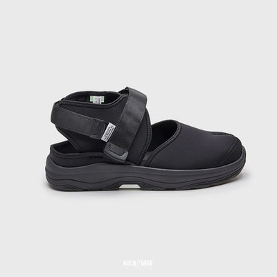SUICOKE UNBITA-ab OG-286ab Black Slides Sandals Slippers