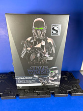 Hot Toys Star Wars Death Trooper Black Chrome Sideshow Exclusive Figure
