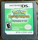 New Listing2009 POKÉMON MYSTERY DUNGEON EXPLORERS OF SKY NINTENDO DS GAME AUTHENTIC & WORKS