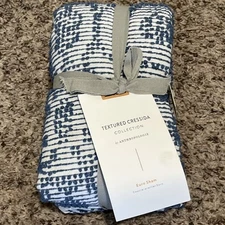 NEW Anthropologie Woven Ellison Euro Sham 26"x26"