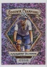 2025 Upper Deck Goodwin Champions Pink Confetti /149 Alejandro Valverde #17 0kb5