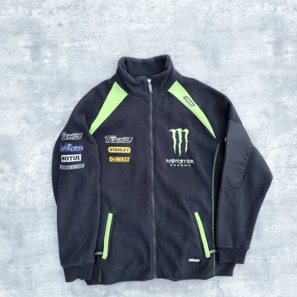 Veste polaire Monster Energy Racing Motorsport taille L noir - Photo 3/4