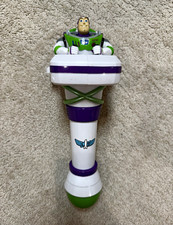 Disney Toy Story Buzz Lightyear Light-Up Bubble Wand Toy Ages 3-7