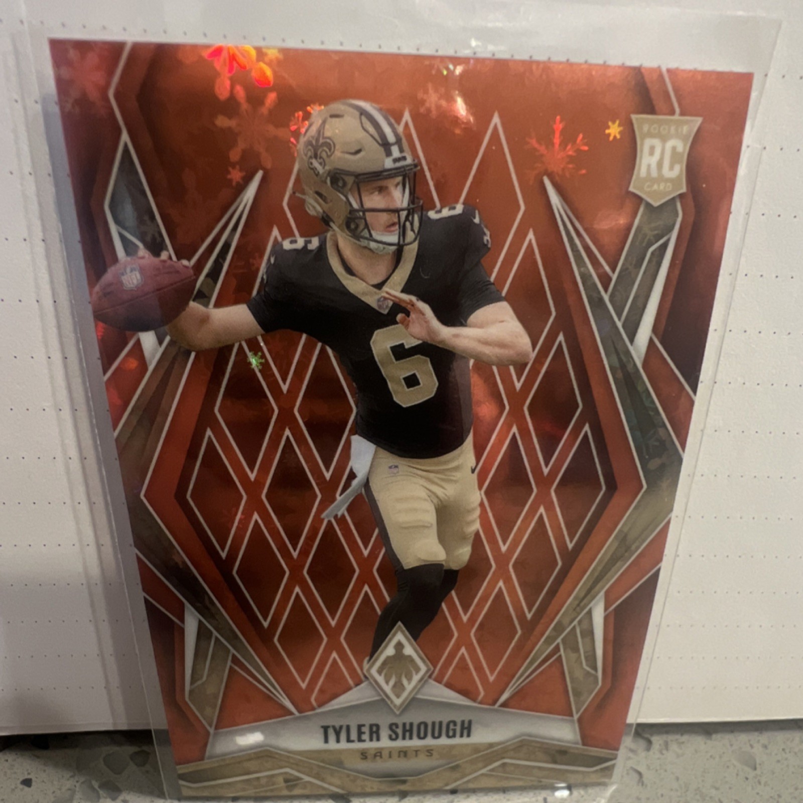2025 Panini Phoenix - Tyler Shough Rookie #169 Saints Serial #/99 RC 