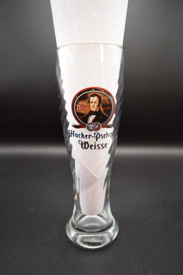 Hacker-Pschorr Weisse German Beer Glass 0.5 Liter Oktoberfest