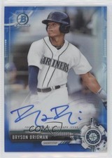 2017 Bowman Chrome Prospect Blue Refractor /150 Bryson Brigman #CPA-BB Auto 0mr3