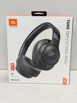 JBL by Harman Tune 720 BT Wireless Over-Ear Bluetooth Headphones Black NEW SEAL
