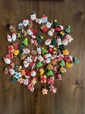Mini Christmas Ornaments Charms Assorted Holiday DIY Jewelry Craft