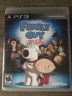 Family Guy Back to the Multiverse Sony PlayStation 3 PS3 Disc With Box Tested
