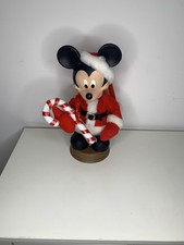 Vintage Disney Unlimited Santa's Best Animated Mickey Mouse Christmas Untested