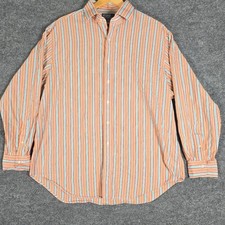 Polo Ralph Lauren Regent Classic Fit Striped Button Down Shirt Mens 17 1/2 34/35