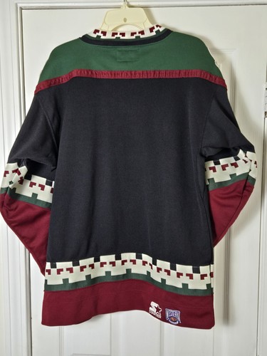 Maglia Hockey Vintage Phoenix Coyotes Starter Taglia Large Kachina anni 90 NHL - Foto 3 di 4