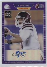 2021 Leaf Pro Set Metal 1989 Purple Rainbow /50 KJ Costello #PA-KJC Auto 1oa8