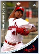 2013 Brandt Memphis Redbirds #4 - Carlos Martinez (NM) *HGCARDS*