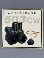 HASSELBLAD 503 CW ADESIVO originale STICKER CAMERA MACCHINA FOTOGRAFICA new