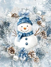 JOASURA Christmas Diamond Art Kits for Adults,DIY 12x16 Snowman, Multicolor 