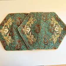 2PCSTermeh Tablecloth, Termeh tapestry embroidered, Runner, Gh3-104-2