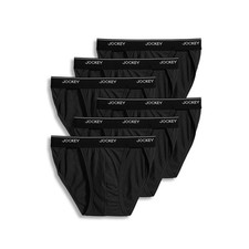 Jockey Life Collection Men's 5 String Bikinis Size Large 100