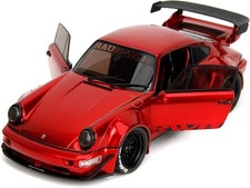 PORSCHE RWB BODYKIT PINK SLIPS  - JADA 1:18 SCALE DIECAST MODEL