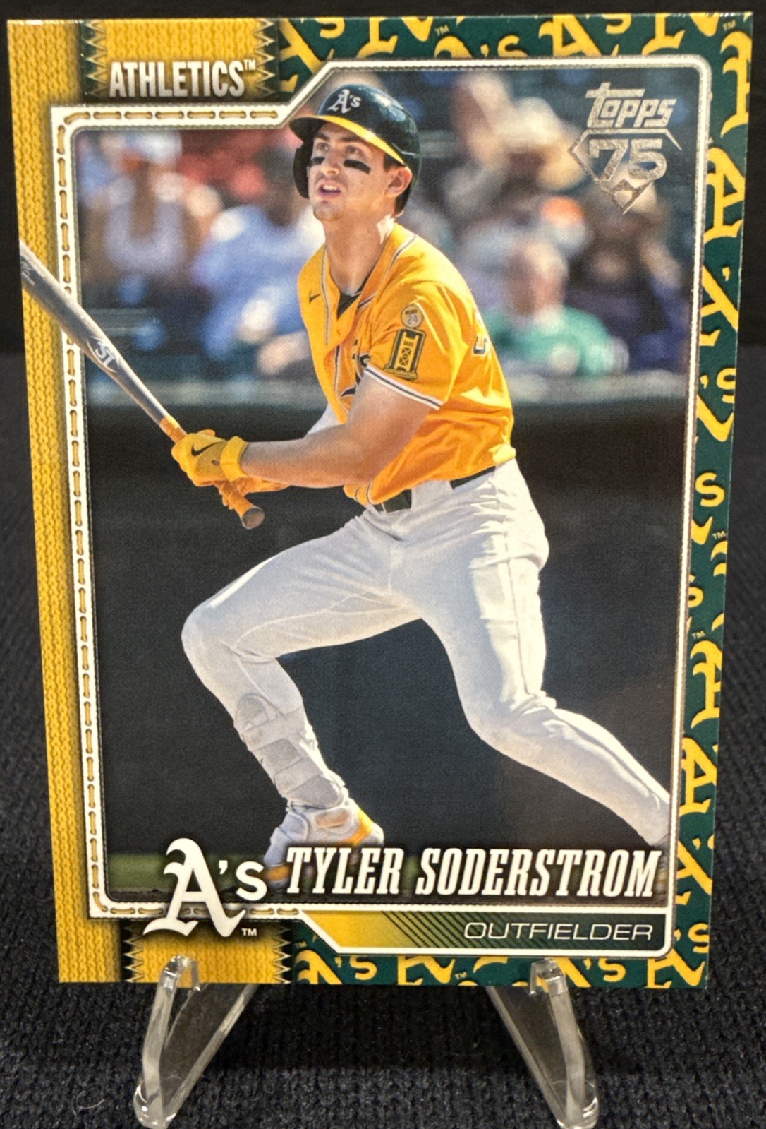 2026 Topps Series 2 Tyler Soderstrom #564 Team Color Logo Border SP