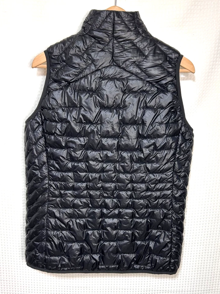 Patagonia Women's size Large Micro Puff Light Puffer Vest Black Jacket c - Image 2 of 4