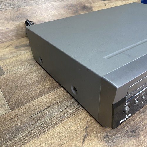CineVision DVR1000 VCR lettore DVD/VHS registratore combo vintage argento testato funziona - Foto 7 di 10