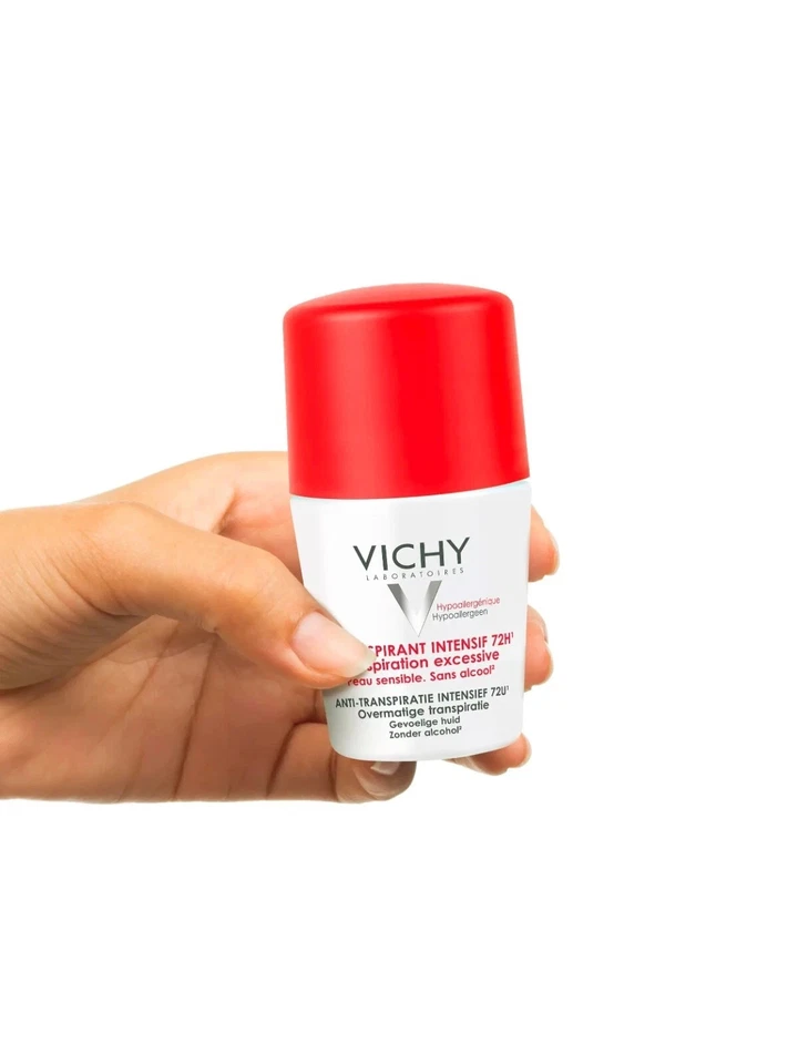 Antitranspirante intensivo Vichy Stress Resist 72H transpiración excesiva 50 ml Foto 3 de 4