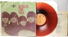 Classic rock lp THE BEATLES For Sale TAIWAN color vinyl & LYRIC SHEET First 1157