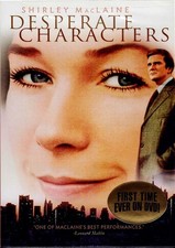 DESPERATE CHARACTERS New Sealed DVD Shirley MacLaine