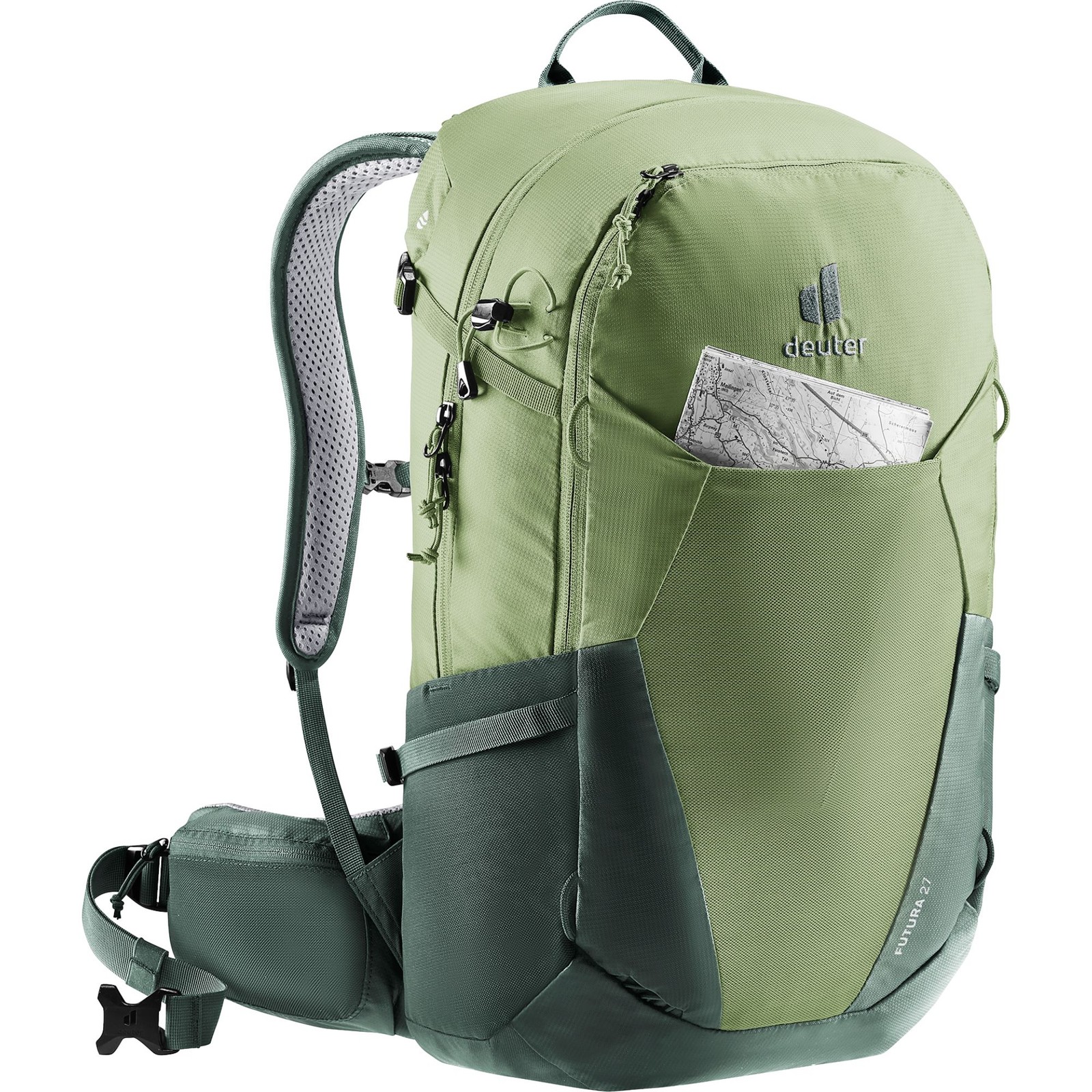 Deuter Futura 27 Hiking Backpack, Grove/Ivy