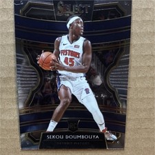 Panini 2019-20 Select Sekou Doumbouya Rookie #71 Detroit Pistons Concourse NBA