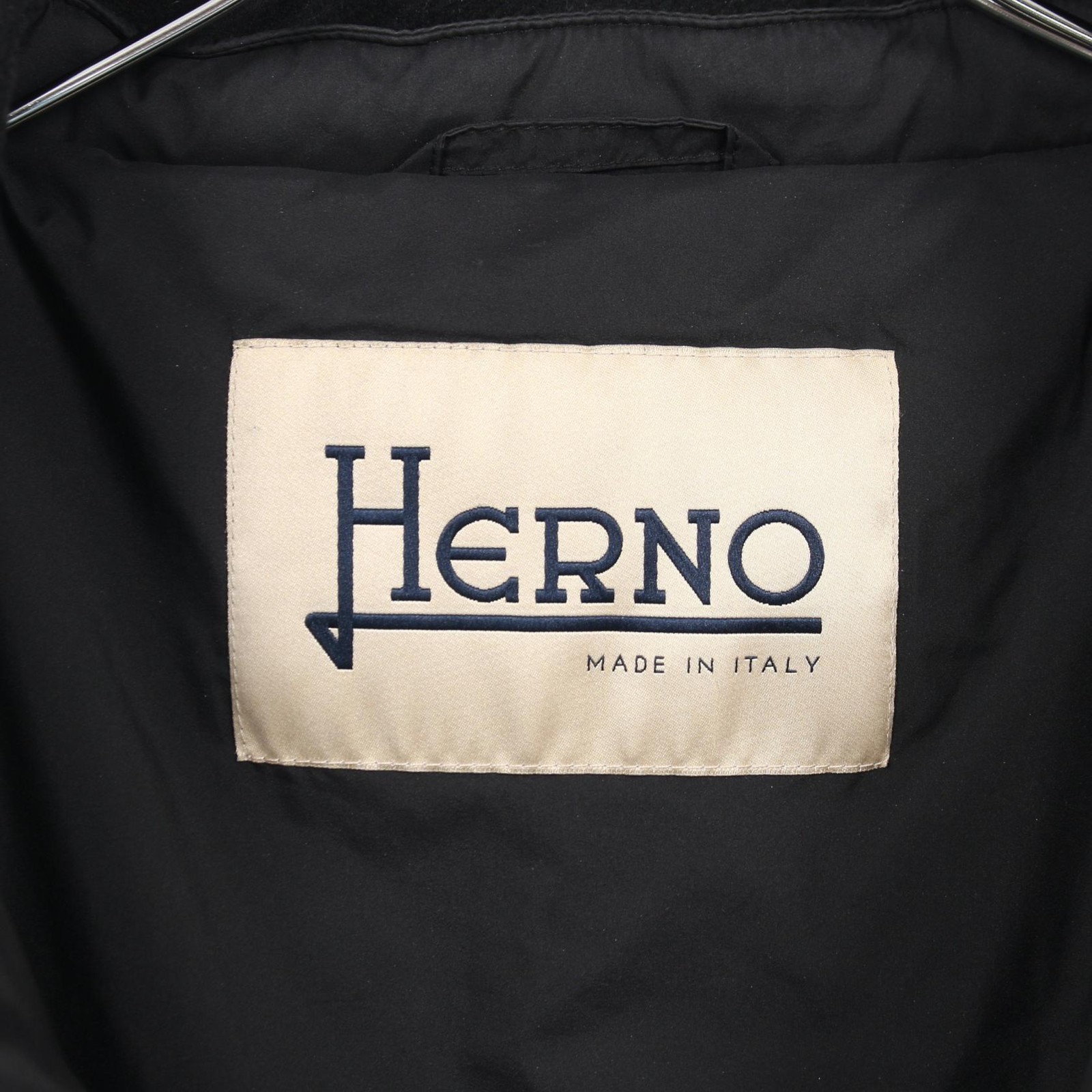 Herno Down Jacket Wool Nylon Black Pi001564D - image 3