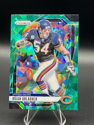 2024 Panini Prizm Brian Urlacher Green Cracked Ice | Chicago Bears #52