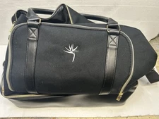 Beauty Society Black Duffle Bag New