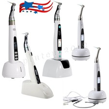 Dental Cordless LED 16:1 Reduction Endo Motor Contra Angle handpiece