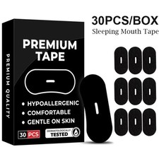 30pcs Anti Snore Mouth Breathing Tape For Better Nights Sleeps Nasal Strips