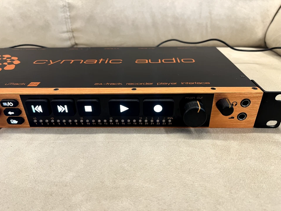 Cymatic Audio_UTrack 24_Live Audio Recorder _USB Interface_USATO - Immagine 3 di 4