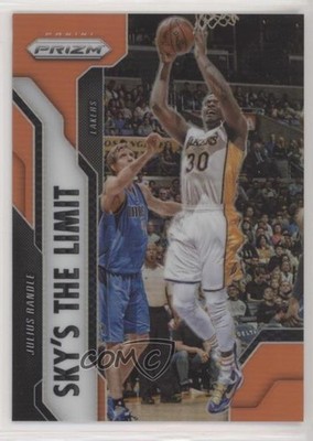 2016-17 Panini Prizm Sky's the Limit Orange Prizm 32/49 Julius Randle #15 pd6