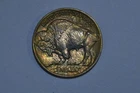 1913 Unc BU Toned BUFFALO NICKEL ~ Nice Strike!