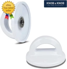 Universal Pot Lid White Knob Compatible with Crockpot Lids Pan Lid Replacement