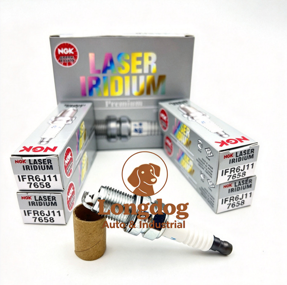 4 Pcs NEW Laser Iridium Spark Plugs NGK 7658 IFR6J11