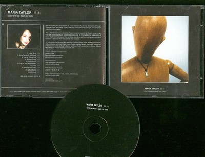 Azure Ray / Taylor, Maria: 11-11, Saddle Creek, UK 2005 PROMO CD ALBUM Indie
