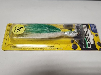 1 Spro Prime Bucktail Jig 1/2 oz. CHARTREUSE - FREE SHIPPING