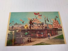 Vintage Postcard Old South BAR-B-Q Ranch Clewiston Florida 
