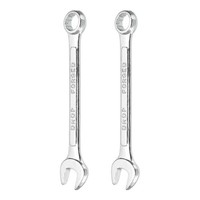 2 Stk Kombi-SchlüSsel 10Mm 12-Pkt Ring/Maul Verzinkt