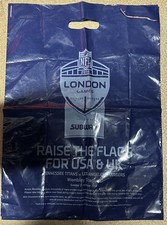 NFL London Games TITANS v L.A. ŁADOWARKI Plastikowa granatowa torba transportowa 21/10/18