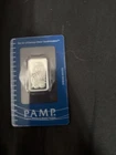 1 PAMP SUISSE 10 Gram .999 Fine SILVER BAR ~ Lady Fortuna Sealed