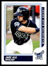 2021 Jake Alu Choice Minor League Rookie Card Wilmington Blue Rocks. rookie card picture