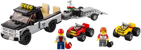 LEGO CITY: ATV Race Team (60148) Truck Trailer 2 Minifigures Books Fast Shipping